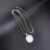 Collar de acero de titanio para Otoño e Invierno cadena de suéter animal mismo estilo para hombres y mujeres mezcla y combina personalidad moda moderna joyería versátil simple