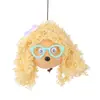 Kit de material para manualidades de muñeca con pelo rizado de calabaza con forma de huevo, accesorios de muñeca lindos con temática de bosque, venta directa del fabricante