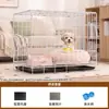 Jaula para Perros Teddy Especial para el Hogar Casa de Metal para Perros Tipo Plegable Espacio Grande Interior Jaula para Perros Medianos y Pequeños Jaula Valla para Mascotas