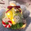 Navidad Resplandeciente Arcoíris Árbol de Navidad Casa Hecho a Mano DIY Paquete de Materiales Adorno de Copo de Nieve Regalo Conducir Suministros Personales