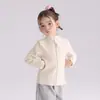 Rollos Grandes y Pequeños Ropa Interior para Niños 2026 Otoño Profundo e Invierno Nuevo Estilo para Niñas Cuello Semi Alto Fruncido Dulce Versátil Top
