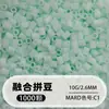 Set de cuentas de 264 colores, 1000 cuentas por bolsa, cuentas de 2.6MM, materiales para rompecabezas 3D DIY, venta al por mayor