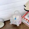 Bolsa Infantil Feminina Fofa Princesa Bolsa Transversal Saída Fashion Mini Bolsa de Ombro de Mão Presente de Aniversário