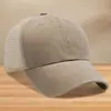 Boné de Baseball Lavado Vintage Tendência Europeu e Americano Proteção Solar de Verão para Mulheres Boné de Tela Chapéu de Sol Bordado com Logo Personalizado para Homens