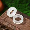 Anel de Corrida Anel Cristal Natural Acessórios de Jade Anel de Mão Masculino e Feminino Anel Retrô Venda por Atacado