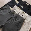 Pantalones casuales rectos de algodón lino elástico ligeros transpirables de alta gama con cintura elástica para hombre, nuevos de verano 2024, de negocios