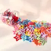 Grampo de Cabelo Dopamine Bangs Acessório de Cabelo Estrela de Cinco Pontas Ornamento de Cabelo Estrela Grampo Colorido Cabelo de Criança Menina Clipe de Cabelo Pequeno Clipe