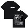 Rapper Melendi Tour 2025 Merch del Álbum Camiseta para Hombre Vintage Gótica de Algodón Y2K para Hombre