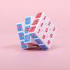 Cubo de Rubik Digital Mini de Tres Niveles de 3 cm 5,3 cm Juguetes Educativos para Niños Premios para Principiantes Ventas Directas de Fábrica Venta al por Mayor