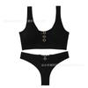 Ropa interior sexy sin costuras hueca transfronteriza nueva europea y americana para mujer, sujetador fruncido, chaleco deportivo, traje transpirable para mujer