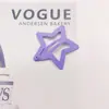 Estilo coreano clip BB de estrella de cinco puntas para colorear DIY accesorios para el cabello pasador lateral para niños accesorios para el cabello