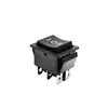 Interruptor de balancim KCD4 interruptor de balancim de três posições e seis pinos interruptor de alimentação de balancim 31*25