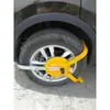 Cerradura para Rueda de Coche, Cerradura Pequeña de Tres Puntas Fácil de Usar, Cerradura para Neumáticos de Coche, Cerradura Antirrobo de 3.4 kg