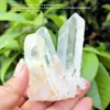 Aglomerado de Cristal Natural, Aglomerado de Cristal Branco, Enfeites para Aquário, Artesanato em Cristal, Enfeites de Desmagnetização, Pedra Bruta de Cristal do Mar da China Oriental