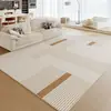 Alfombra Sencilla Sala de Estar Sofá Té Impermeable Área Grande Tapete de Piso Antideslizante Hogar Dormitorio Mesita de Noche Buena Alfombra