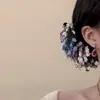 [Versión Correcta] Horquilla de Gypsophila del Mismo Estilo que Liu Yifei Accesorios para el Cabello de Flor de Belleza Femenina Clip Lateral de Flor Artificial Tocado