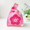 Bolsa de Punto Floral, Bolsa para Lonchera, Bolso de Mano, Bolsa Tejida, Bolsa de Regalo, Regalo de Cumpleaños, Regalo Souvenir, Bolso de Muñeca