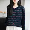 Cardigan Tricô Jacquard Ilha Francesa Transfronteiriço Feminino Jaqueta Curta Suéter 2026 Novo Tricô Fino Outerwear Fino Pequeno Top