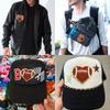 Temu de fronteira em estoque Amor Quente Phnom Penh Rugby Esportes Tecido Externo Adesivos Roupas Chapéu Patch DIY