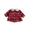 [Sin Devoluciones ni Cambios] Conjunto de Año Nuevo para Niña con Cuello de Muñeca, Chaqueta Acolchada de Invierno para Bebé, Abrigo Grueso de Algodón