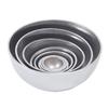 Acero inoxidable 304 hemisferio 1.5 de grosor cabeza hemisférica cabeza hemisférica hueca decorativa de boutique fabricantes de moldes en stock al por mayor