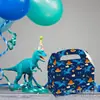 Dd072 Amazon Mundo Jurásico de Dinosaurios Caja de Cartón Blanca para Dulces y Regalos de Mano Dibujos Animados Infantiles Fiesta de Cumpleaños