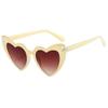 Nuevas Gafas de Sol de Moda Color Gelatina Borde Cortado Personalizadas para Fiesta Estilo Europeo y Americano Gafas de Sol de Celebridad de Internet Mismo Estilo