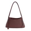 Bolso de Hombro Individual de Tejido de Alta Gama para Mujer 2026 Nuevo Ins Moda Bolso Versátil Bolso de Viaje