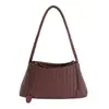 Bolso de Hombro para Mujer de Gran Capacidad, Nuevo para Viajes de Otoño 2026, Nuevo Diseño de Moda, Versátil, con Patrón de Cuero Tejido