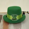 Nova Rua do Festival Irlandês Criativa. Chapéu de pet para o Dia de São Patrício decoração para gato e cachorro suprimentos para animais de estimação venda quente transfronteiriça