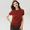 Conjunto de cárdigan de punto Campari para mujer, con suéter de cuello redondo y chaleco, hecho de 25% seda de morera y 75% cachemira