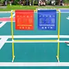 Marcador de Baloncesto para Jardín de Infancia Soporte de Piso para Marcador de Fútbol Volteable Voleibol Tenis de Mesa Deportes al Aire Libre Puntos