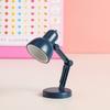 Lámpara de mesa pequeña con clip creativa LED plegable portátil pequeña luz de noche de color cálido lámpara de lectura y escritura para estudiantes