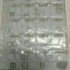 Broche/alfiler de perla, redondo, geométrico, en forma de U, cuadrado, alfiler de una fila, joyería DIY, ramillete, prendedor de solapa, hengshunf