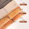 Medias, Mallas Térmicas Forradas de Felpa para Mujer, Medias Falsas Transparentes Forradas de Felpa para Invierno