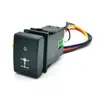 Adecuado para Suzuki Jimny 10-15 Coche Luz LED Diurna Botón Interruptor de Modificación de Potencia con Cable