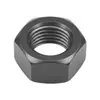 Tuerca hexagonal de aleación de aluminio 7075, anodizada en negro, antideslizante, de bloqueo, tapa de tornillo hexagonal exterior, M3, M5, M6, M10
