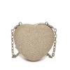 Estilo Japonés Estilo Chanel Personalizado Corazón Color Caramelo Mini Audífonos para Mujer Bolso Cuadrado Pequeño Verano Decorativo Hombro Bandolera