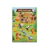Comercio exterior transfronterizo póster educativo de palabras en inglés póster educativo de palabras de animales salvajes póster infantil aula escolar