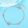 Venta al por mayor del fabricante Nueva Moda Fresca de Tendencia Joyería de Celebridad de Internet para Mujeres, Pulsera de Doble Capa con Efecto Arena Planeta Soñador Chapada en Plata