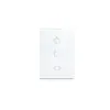 Interruptor Inteligente Tuya Wifi+Rf433 Fogo Único Fogo Zero Neutro Interruptor de Toque Tipo 120 Regulamentos dos EUA e da Austrália