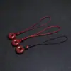 Suministro directo de fábrica Falin cadena para teléfono móvil con hebilla de seguridad, cordón, llavero, colgante, joyería, regalo para hombres y mujeres, arena dorada púrpura, cinabrio