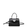 Bolsa Feminina Versátil Tendência Nova com Laço, Bolsa Quadrada Pequena Fashion, Bolsa Transversal Estilo Luxo Leve Casual Único