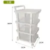 Estantería de almacenamiento personalizada con cajones móviles, carrito de almacenamiento para el hogar, estantería de almacenamiento para juguetes y bocadillos con ruedas