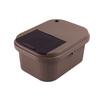 Cubo de té, cubo para residuos de té, filtro separador, cubo de drenaje, cubo para la ceremonia del té, mesa de té, cubo de basura, juego de té de kung fu con cubo para basura doméstica