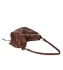 Bolso de Hombro de Cuero RPET de Moda Bolso de Axila de PU Japonés y Coreano Bolso de Media Luna de Cuero RPET Europeo y Americano Fábrica Personalizada