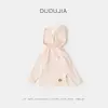 [Colección de Ropa Interior] Camiseta de Manga Larga para Bebé Dudu, Ropa Interior de Otoño para Niños, Top de Capa Base para Niñas, Ropa para Niños