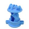 Isolador tipo pino para cerca elétrica pulsante, haste central universal 9,5mm, acessórios de plástico de engenharia ABS