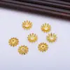 Acessórios para joias diy cor de retenção cobre puro 10mm suporte de crisântemo Flor vintage material para véu de noiva brincos grampo de cabelo