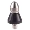 Máquina de limpieza y desatasco de alta presión con una boquilla frontal y seis traseras para limpieza y desatasco de tuberías, venta directa de fábrica
